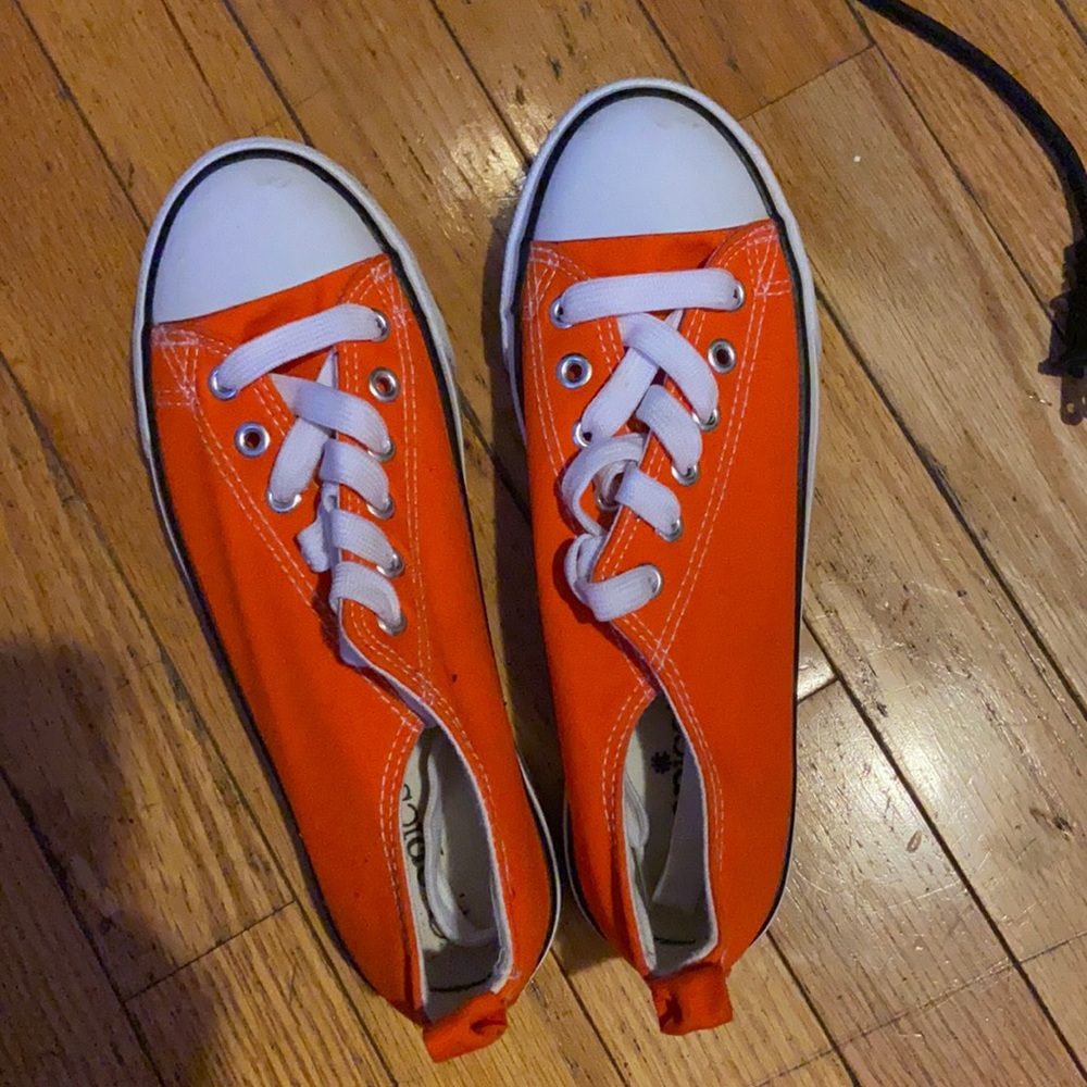 Epicstep Orange low top sneakers